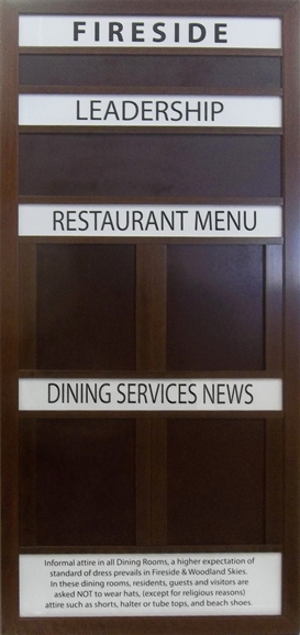 Thin Information board 