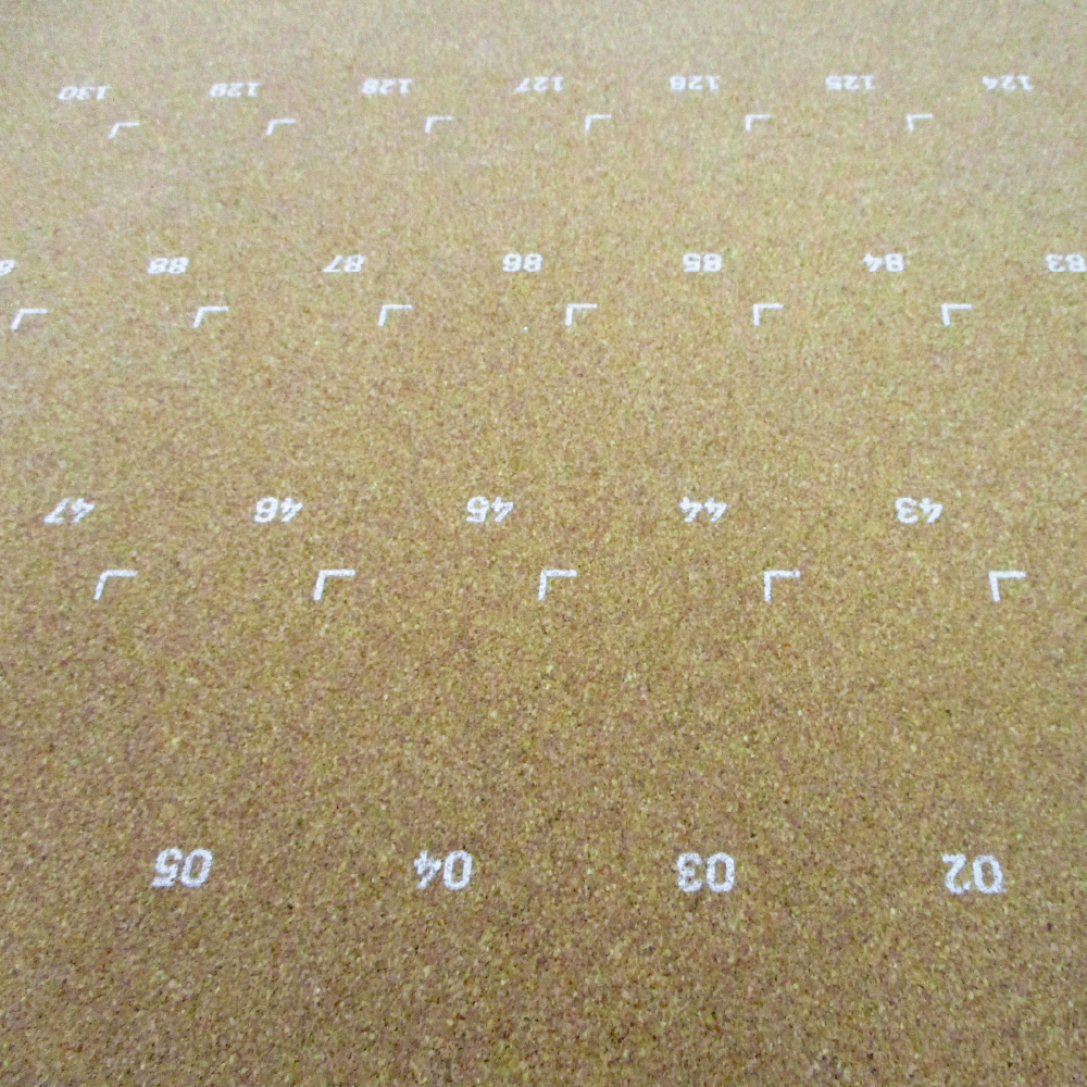 Create printed corkboards to present specific photo's or documents in an exact location. 