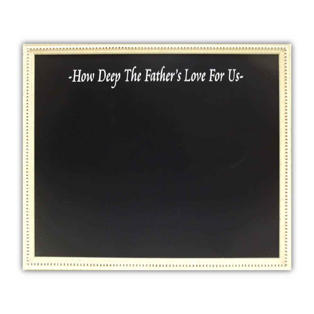 Custom header wallboards - use your logo - text - 