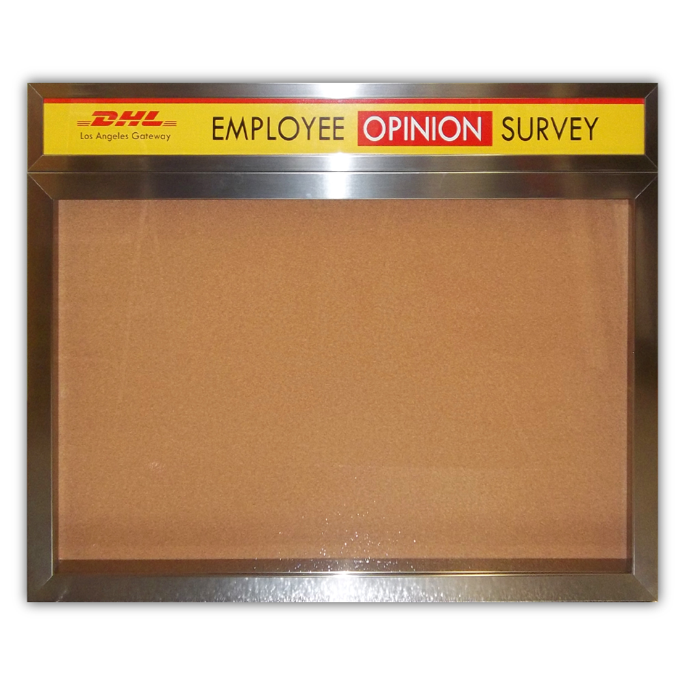 Ccustom header bulletin boards- chalk boards and white boards - use your logo and text - any size