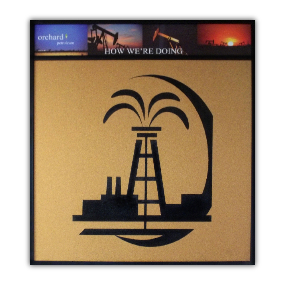 Ccustom header bulletin boards- chalk boards and white boards - use your logo and text - any size