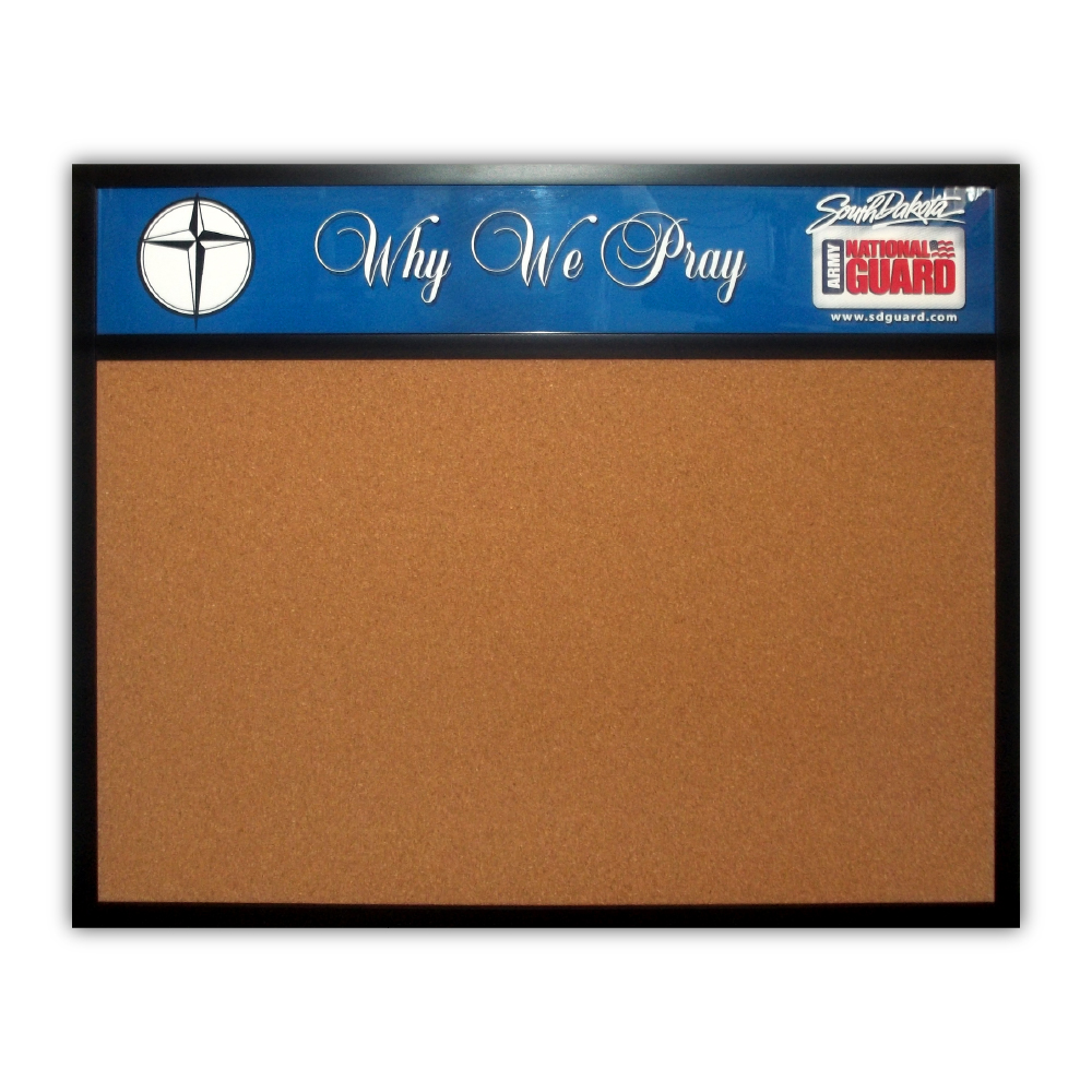 Ccustom header bulletin boards- chalk boards and white boards - use your logo and text - any size