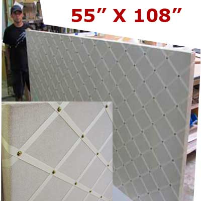 Very Large French Bulletin Board - Our Fabric 
