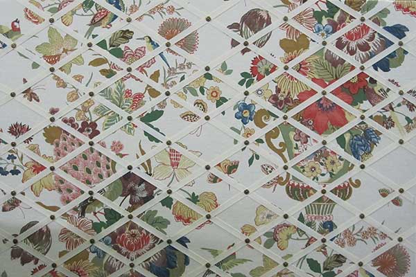 Customers Print Fabric - Our Ribbon- Nailheads 