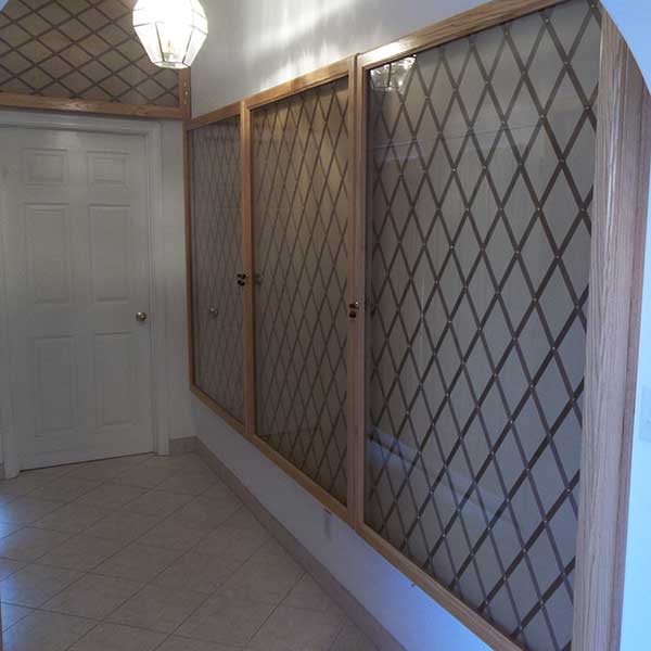 Enclosed French Bulletin Boards 