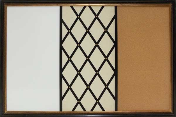 Triple Combination French Bulletin Board 