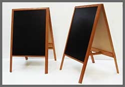 Custom sidewalk signs 