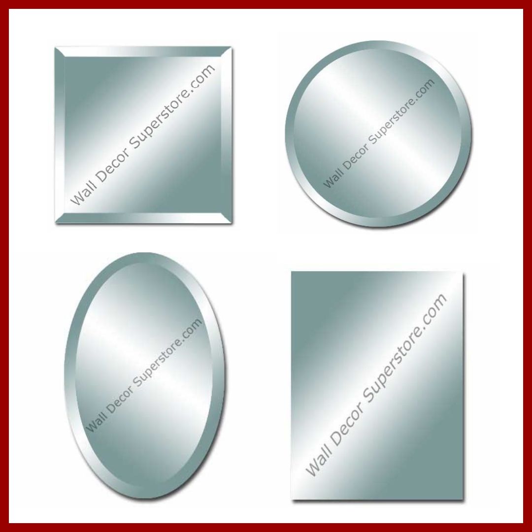 Custom bathroom mirrors - 
        any size, color hundreds of styles