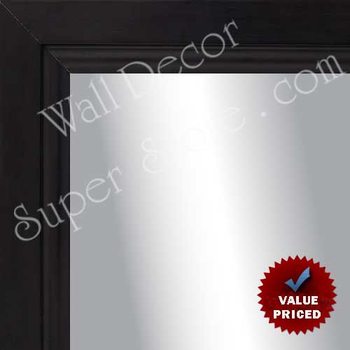 MR1010-5 Black Hammered Square with Swan Lip - Custom Mirror