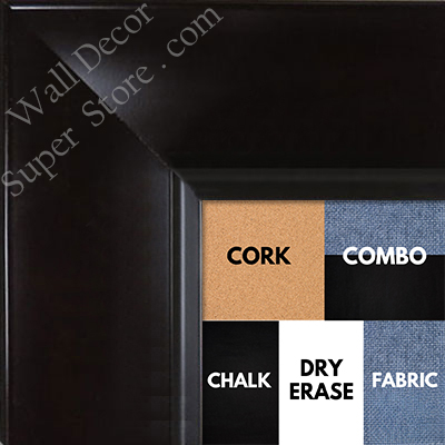 BB1526-1 Espresso Coffee Brown - Extra Extra Large Wall Board Cork Chalk Dry Erase